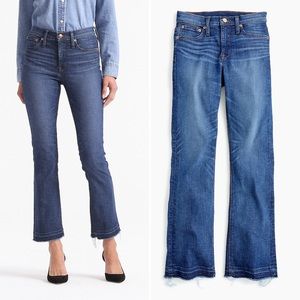 J Crew Billie Demi-Boot Crop Jean